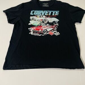Black Corvette Graphic T-Shirt